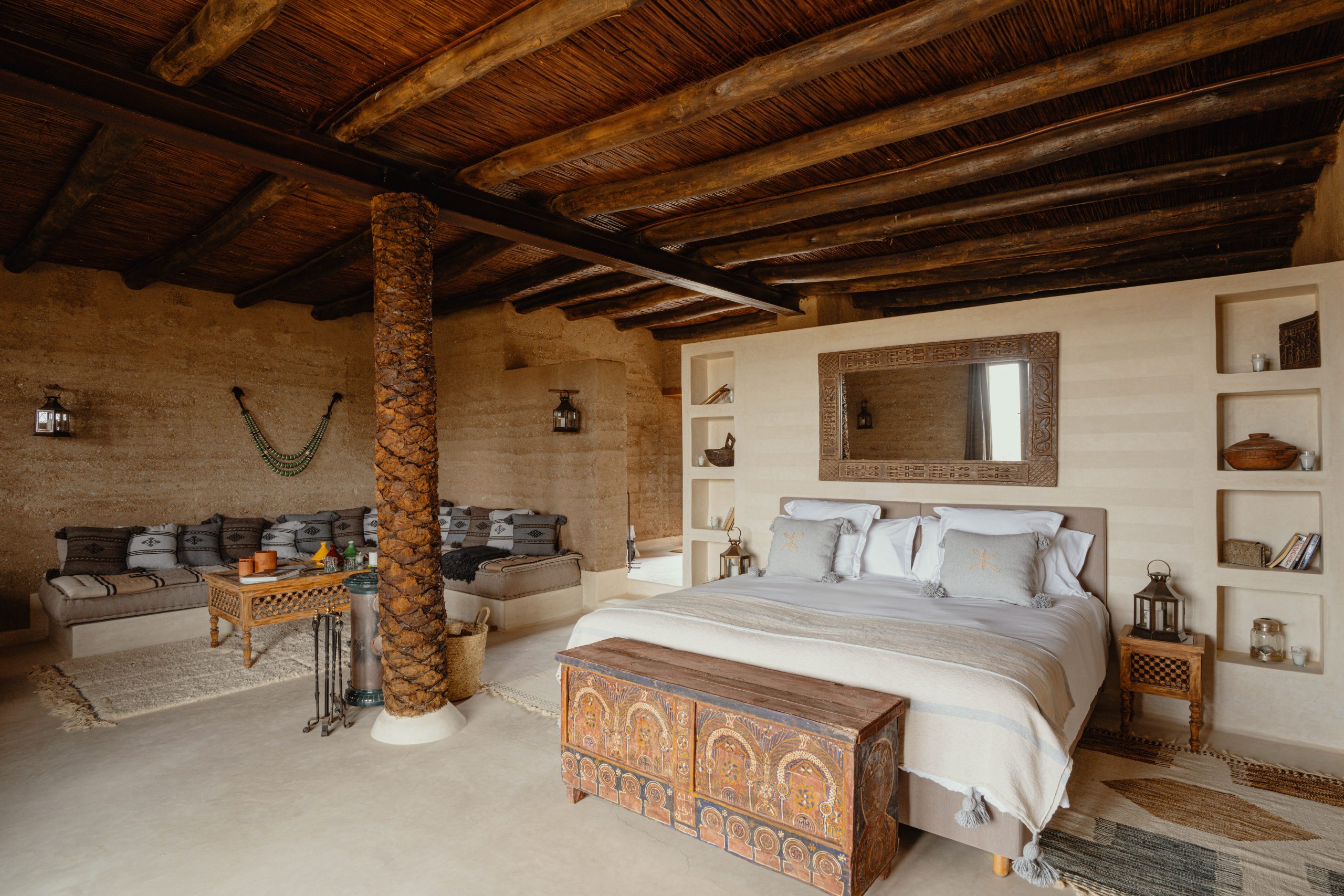 Nomad’s Land Marrakech : écolodge dans le désert d’Agafay avec hébergements, restaurant, spa, activités et expériences uniques