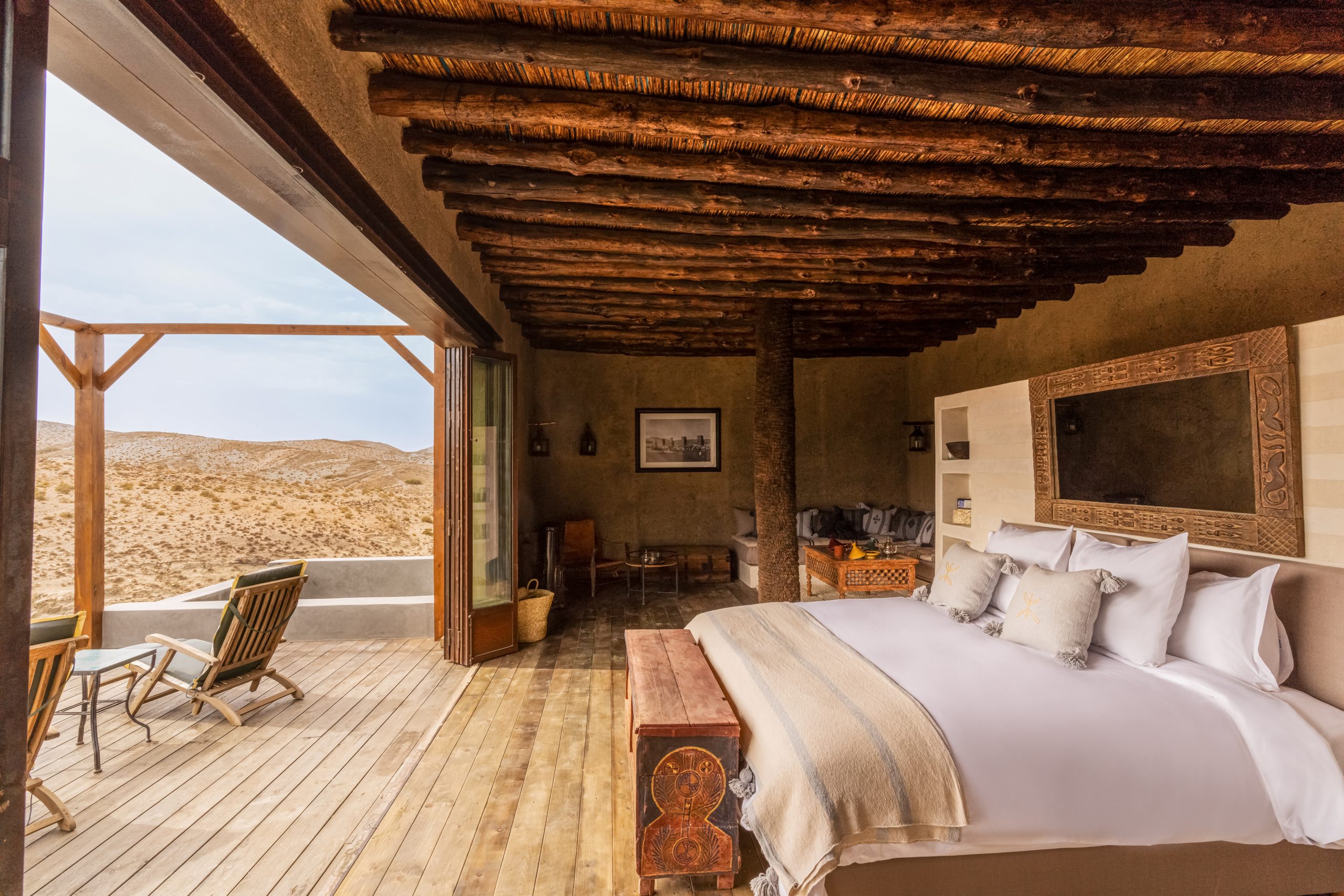 Nomad’s Land Marrakech : écolodge dans le désert d’Agafay avec hébergements, restaurant, spa, activités et expériences uniques